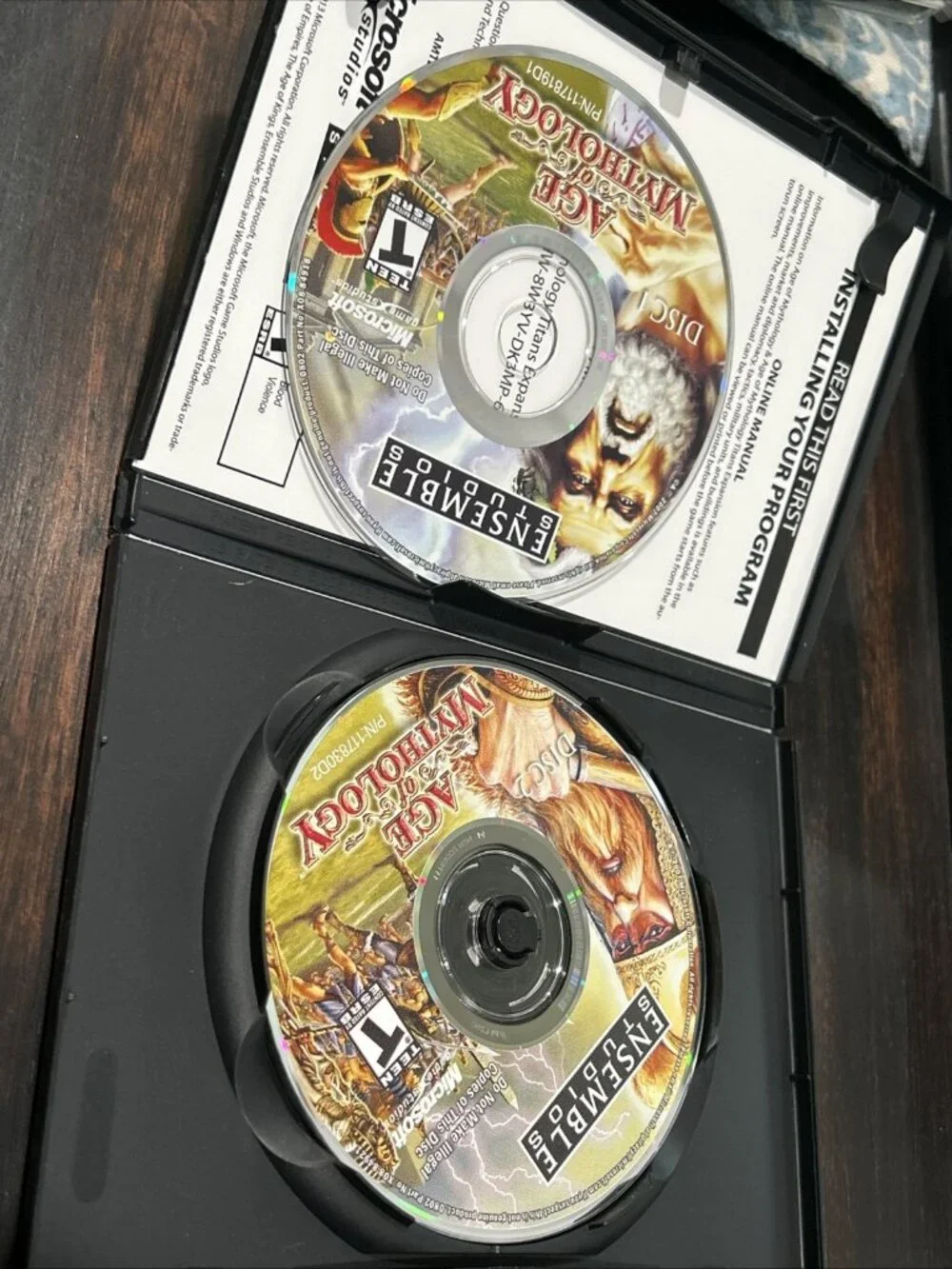 Age of Mythology + Titans Expansion (PC CD-ROM) PC Game